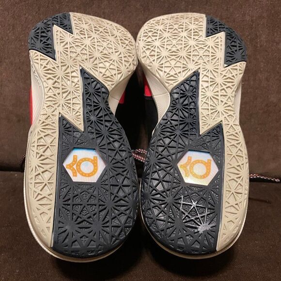 RARE nike KD 6 Independence Day  red blue white Mens 7.5 US 40.5 EUR 9 WMS - Picture 9 of 16